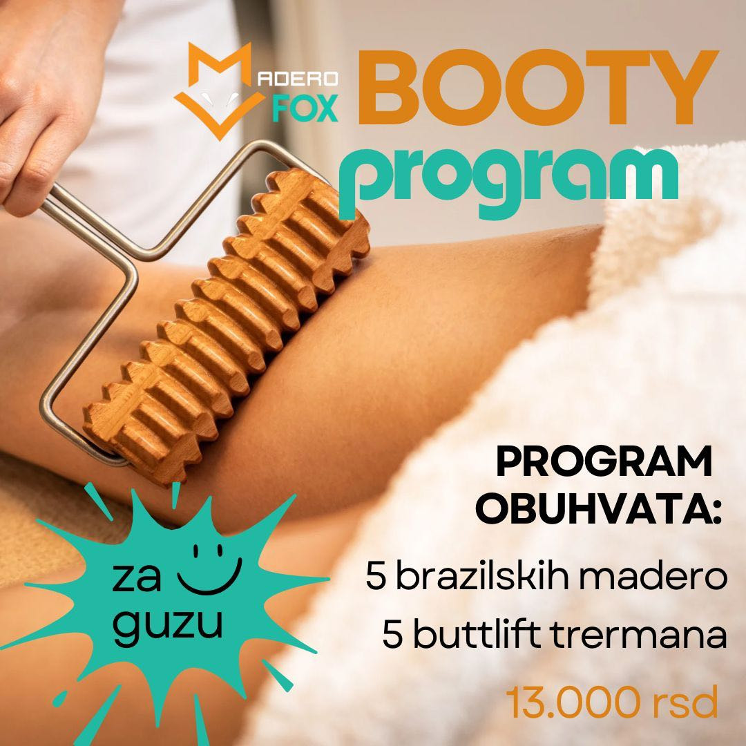 Maderofox #beograd Elektrostimulacija mišića Booty paket