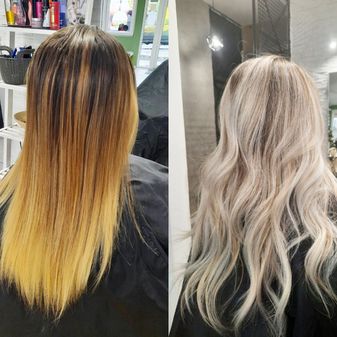 Exclusive Beauty #beograd Ombre, sombre, balayage Balayage + preliv - duga kosa