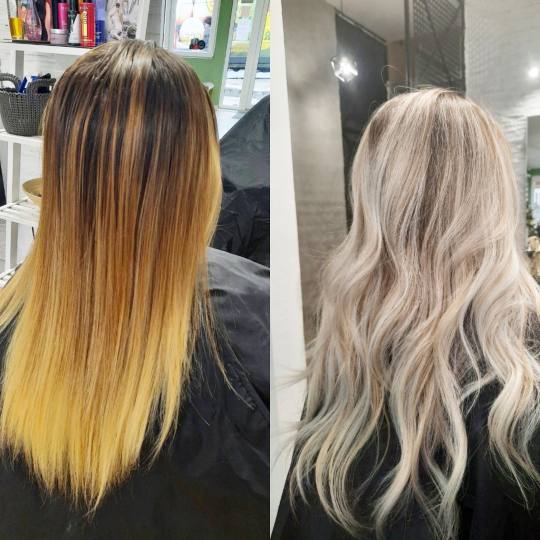 Exclusive Beauty #beograd Ombre, sombre, balayage Balayage + preliv - duga kosa