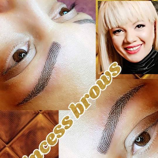 The Princess Academy #beograd Trajna šminka Puder obrve