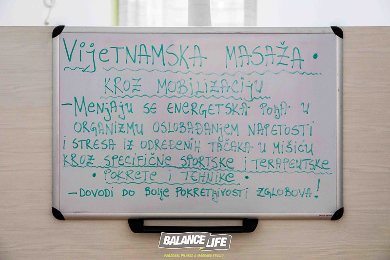 Balance Life #beograd Masaža za opuštanje / relax / antistres Thai masaža / Vijetnamska masaža - 60 minuta