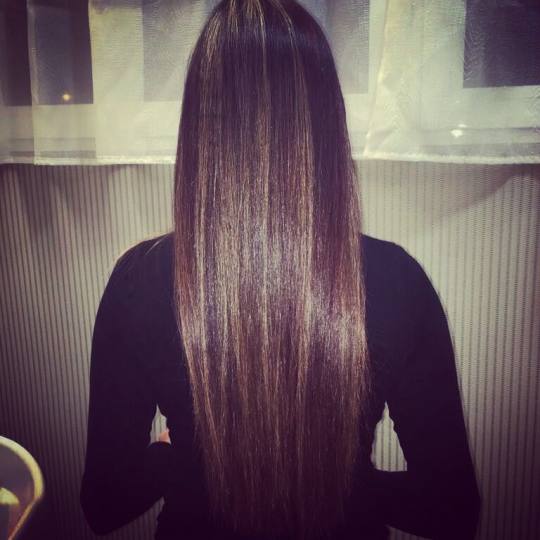 Bibi beauty centar #beograd Pramenovi Pramenovi na foliju u 1 / 2 boje / blanšem + olaplex+ preliv 