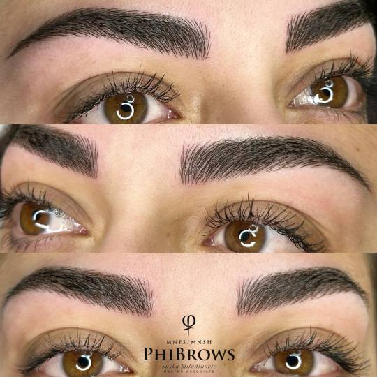 Esthetique Privé #beograd Trajna šminka Trajna šminka obrva - PHI BROWS MICROBLADING