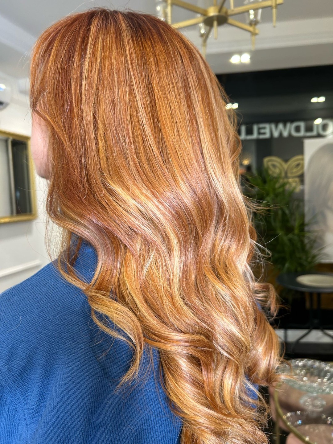 GOLDWELL Balayage + preliv + feniranje - duga kosa - Esthetique Privé, Beograd Ombre, sombre, balayage Frizerski saloni Ombre, sombre, balayage, Beograd, Centar, Stari grad, Dorćol