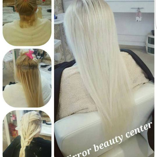 Mirror Beauty Centar #beograd Nadogradnja kose i kolorizacija