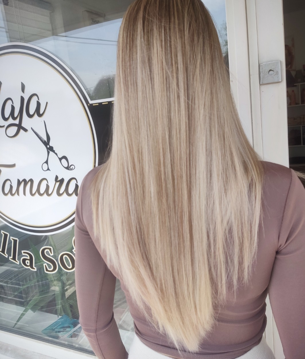 Bella Sofija #obrenovac Pramenovi Pramenovi na foliju + feniranje - ekstra duga gusta kosa