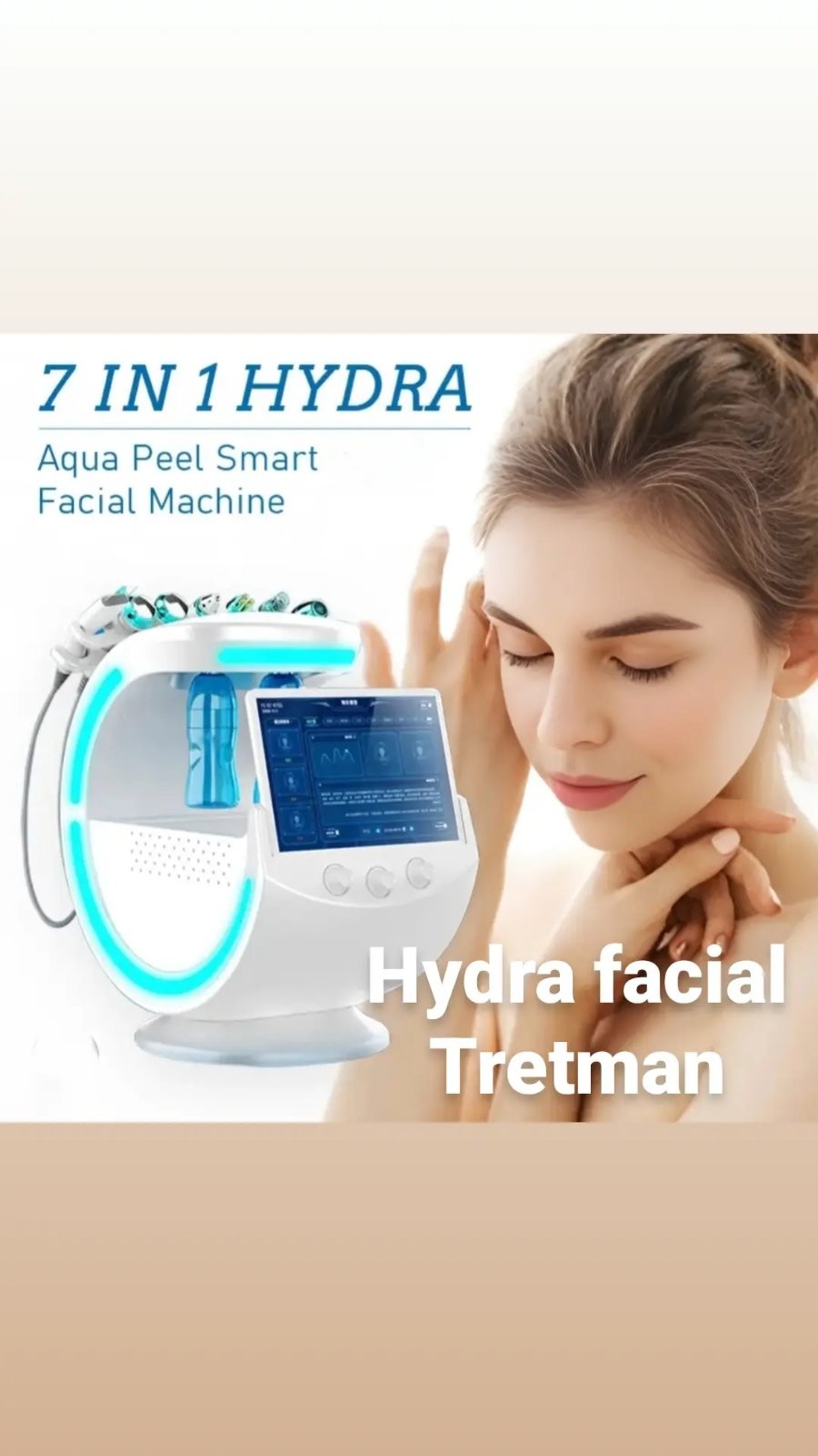 Hidrafacial - tretman lica - Estetik, Beograd Tretman lica Lice Tretman lica, Beograd, Centar, Stari grad, Dorćol