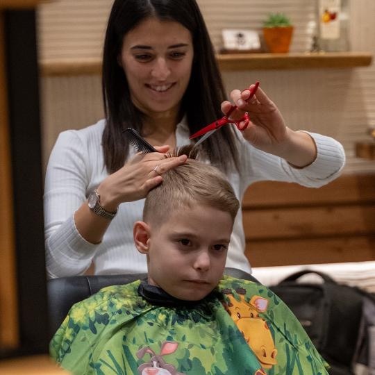 Blok Barber Shop #beograd Dečije šišanje Dečije šišanje - do 8 godina