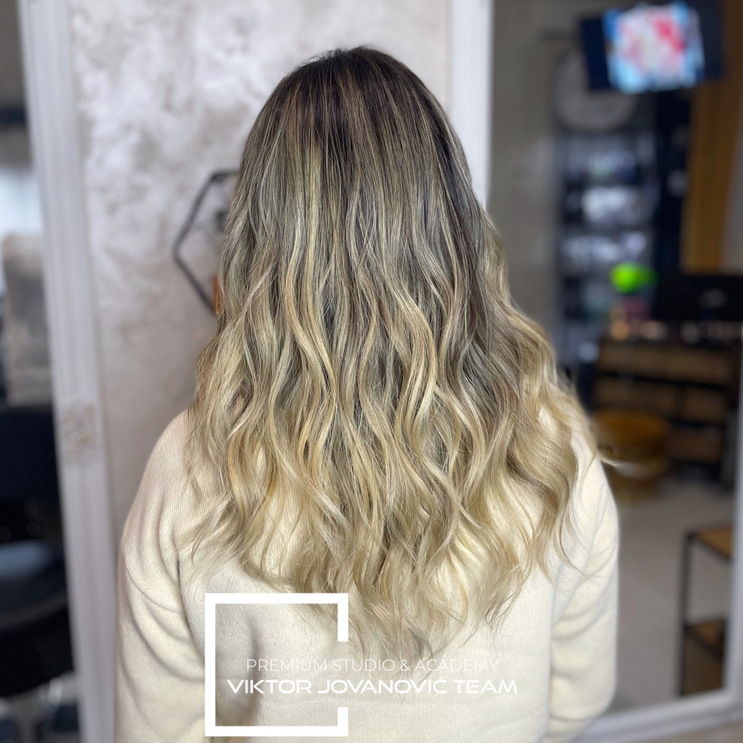 Pramenovi / balayage - duga kosa - Viktor Jovanović TEAM 2, Subotica Pramenovi Frizerski saloni Pramenovi, Subotica, Centar