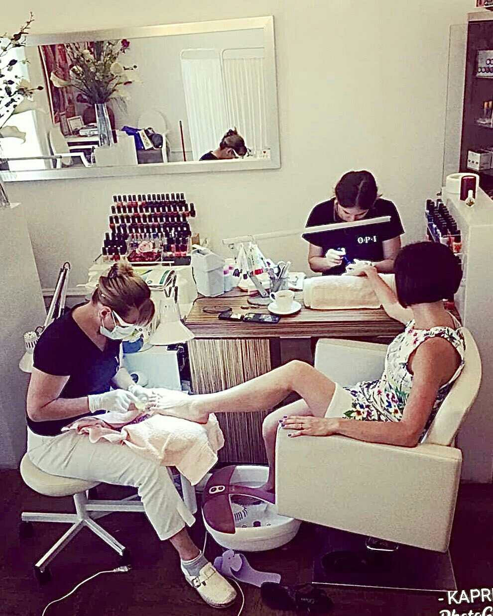 Kapriz #beograd Medicinski pedikir Medicinski pedikir + OPI lakiranje noktiju