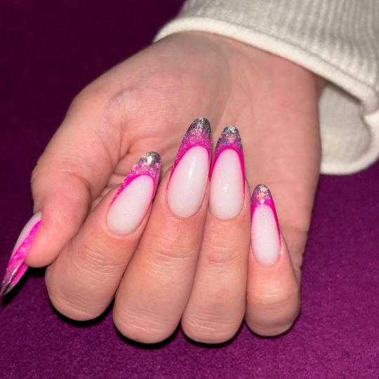 Aurelia beauty #beograd Izlivanje noktiju Izlivanje noktiju gelom - XL dužina