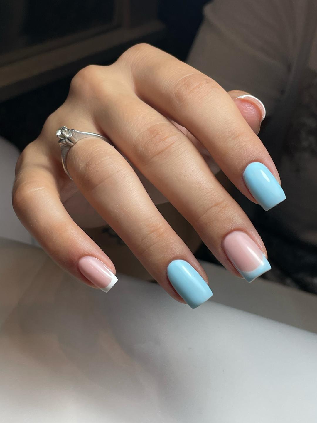 Korekcija (tudjeg materijala) noktiju gelom - Nails Studio, Beograd Korekcija noktiju Nokti Korekcija noktiju, Beograd, Banovo brdo