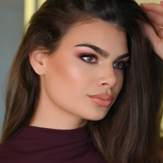 Ivana Vit #beograd Make-up / šminkanje Profesionalno šminkanje - glam šminka Smokey eyes u ljubi