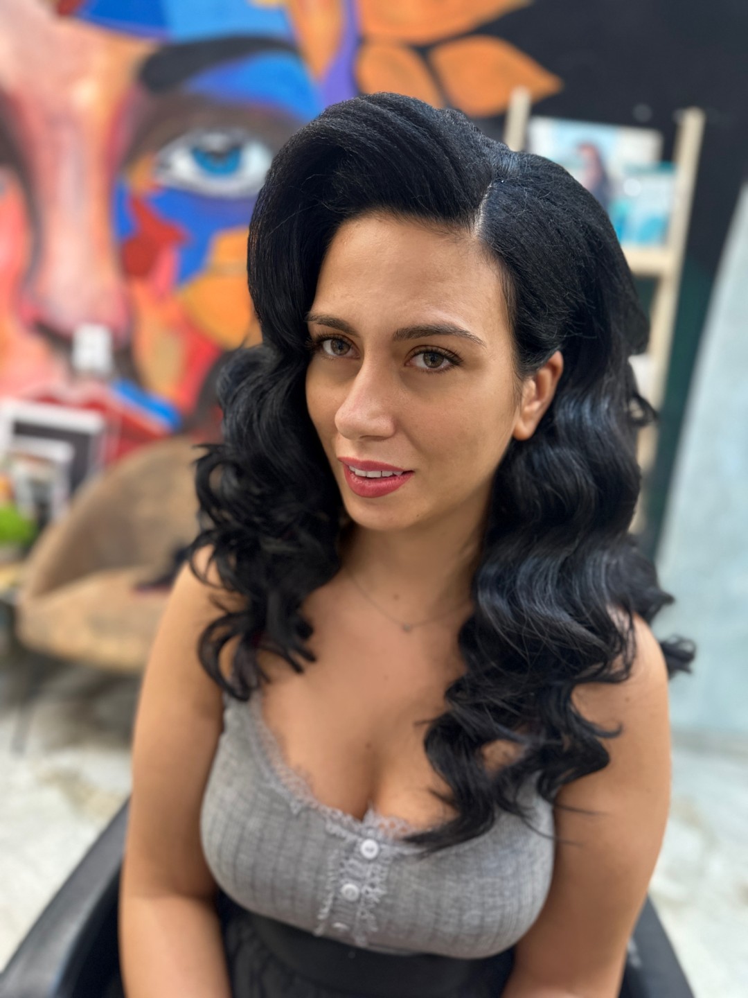 Rič #novisad Svečane i frizure za svadbu Hollywood Waves - Glam Waves