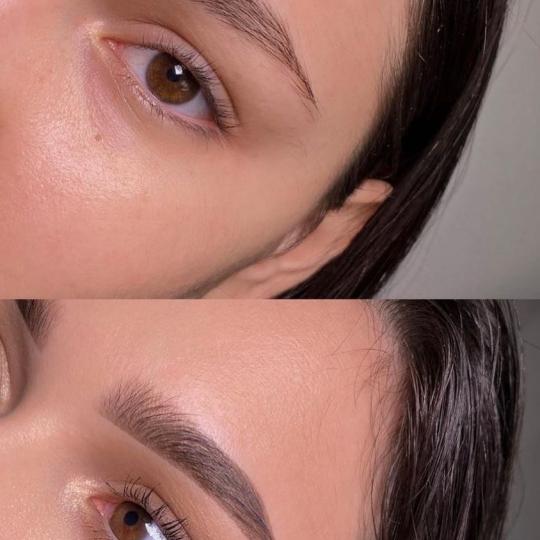 AmiSo Beauty Studio #novisad Obrve Korekcija obrva voskom / pincetom + farbanje obrva