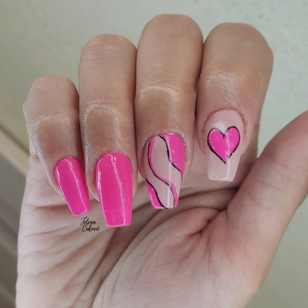 Studio Little Rose #beograd Gel lak Korekcija gel laka - dugi nokti
