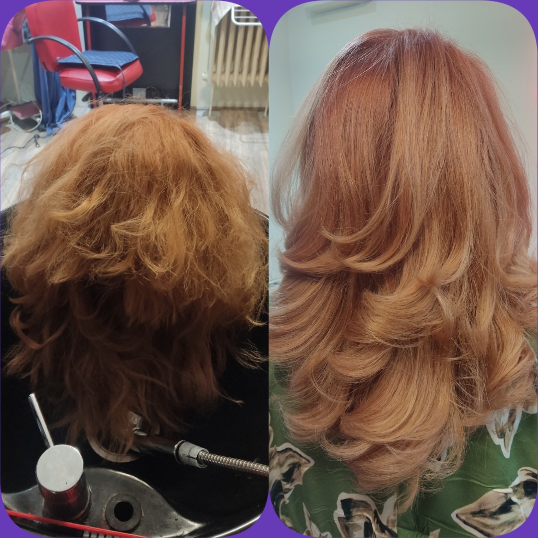Vanja Hair Still #beograd Feniranje i stilizovanje Feniranje na ravno - duga kosa