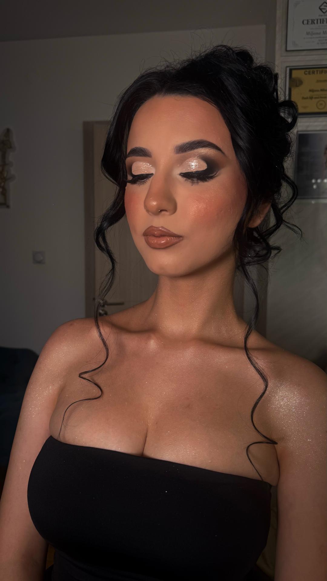Profesionalno šminkanje + veštačke trepavice - Golden beauty by Mimi, Niš Make-up / šminkanje Lice Make-up / šminkanje, Niš, Pantelej