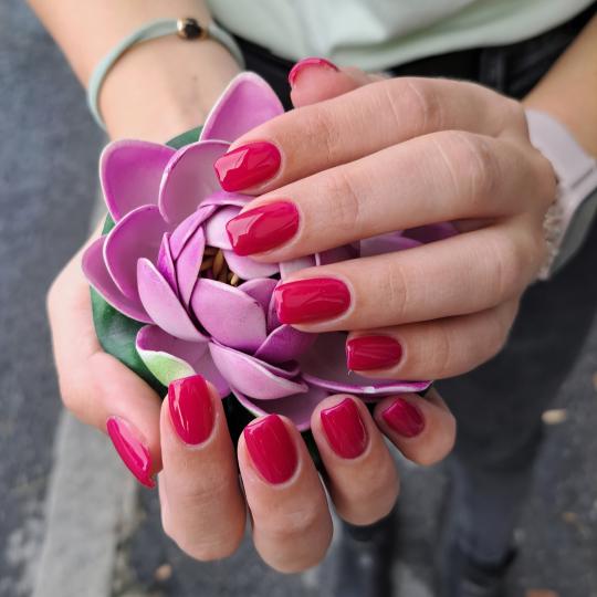 M Amalfy Beauty #beograd Ojačavanje noktiju Ojačavanje noktiju gelom/korekcija - S dužina Nokti