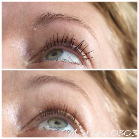 M Studio 0303 #novisad Trepavice Lash lift + farbanje trepavica + botox