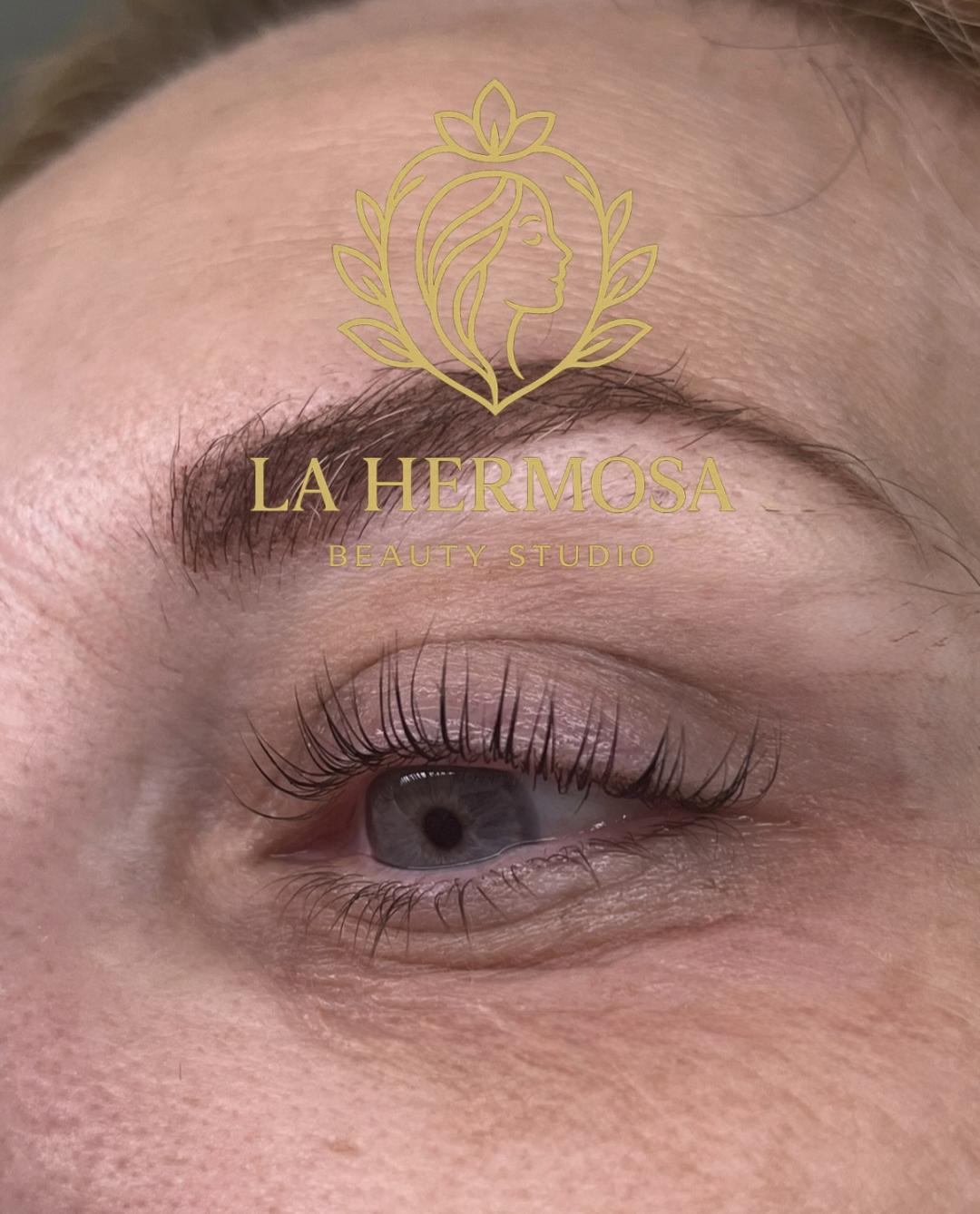 La Hermosa Beauty Studio #beograd Trepavice Lash lift + farbanje trepavica