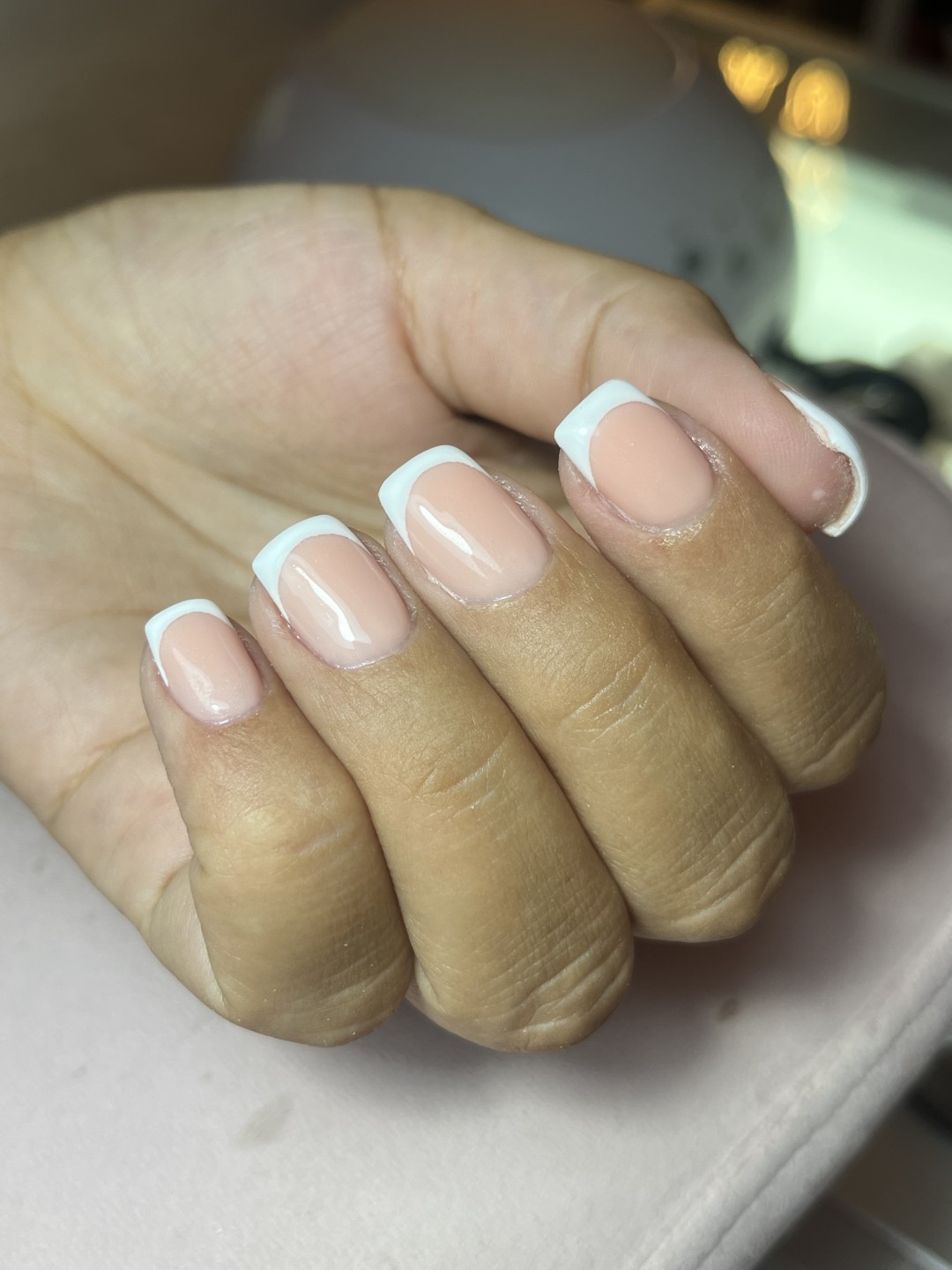 Xenija beauty #beograd Ojačavanje noktiju Ojačavanje noktiju rubber bazom - S dužina