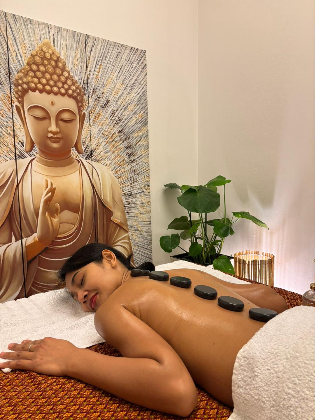 Thai Apsarah #subotica Masaža celog tela Masaža toplim kamenjem 60 min