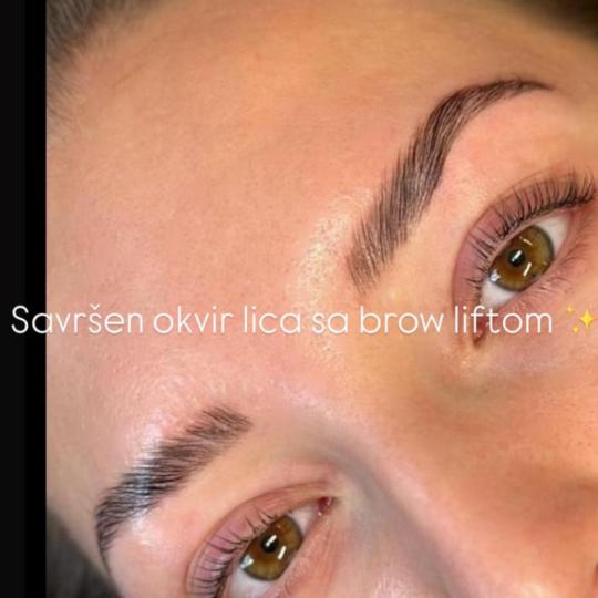 La Fidani #nis Trepavice Lash lift + Brow lift