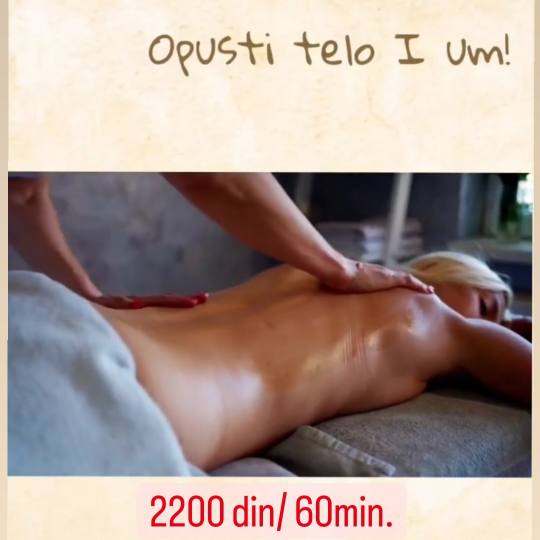 Viva Derm #beograd Opšta masaža Relaks masaža za dame - 60 minuta Opusti telo i um!