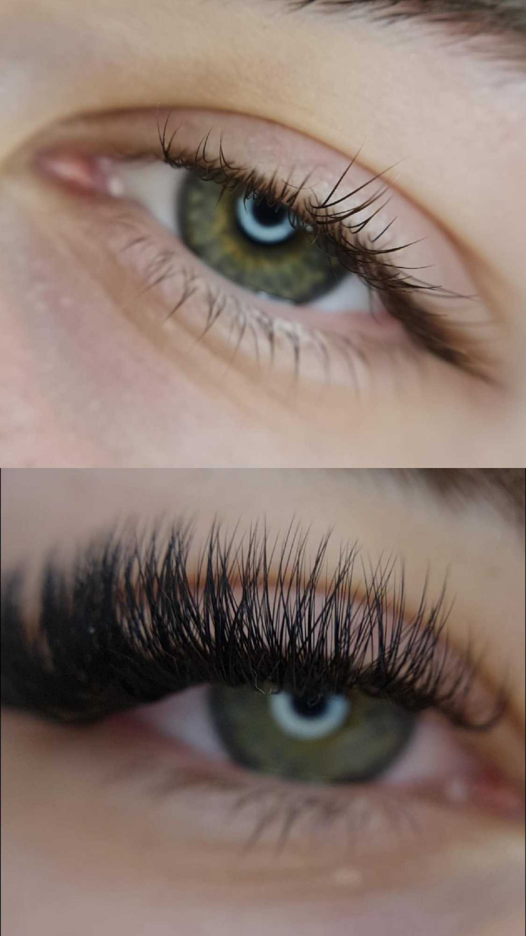 Ashanti Beauty Salon & Academy #beograd Nadogradnja trepavica Nadogradnja svilenih trepavica - mix metoda