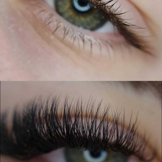 Ashanti Beauty Salon & Academy #beograd Nadogradnja trepavica Nadogradnja svilenih trepavica - mix m