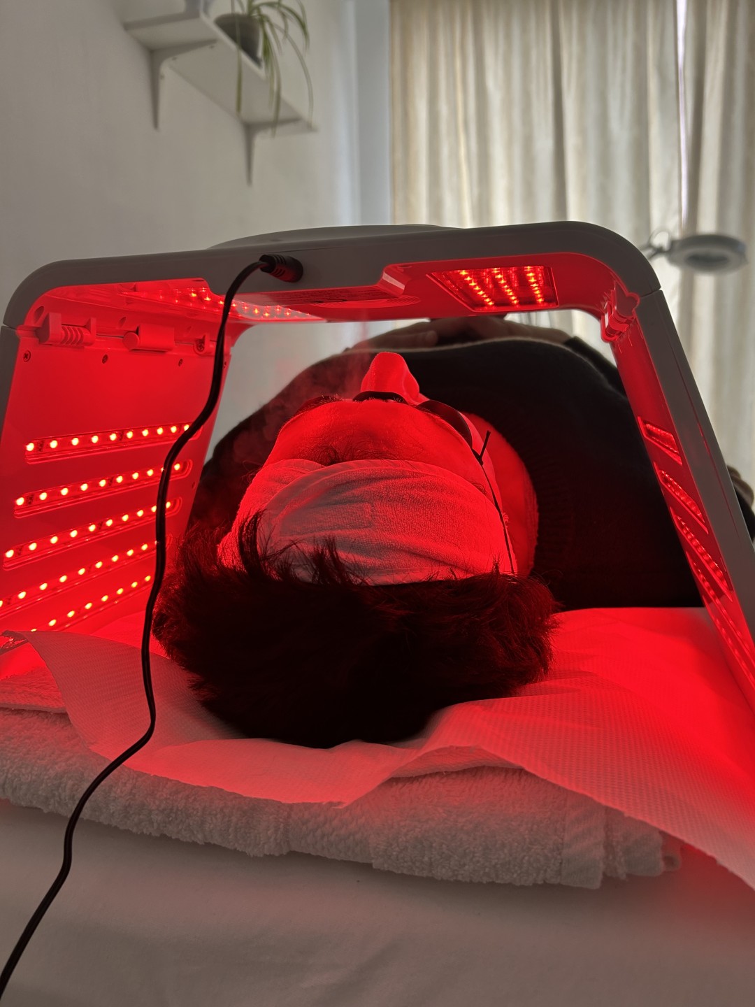 Sandra estetik studio #beograd Tretman lica led svetlosna terapija lica