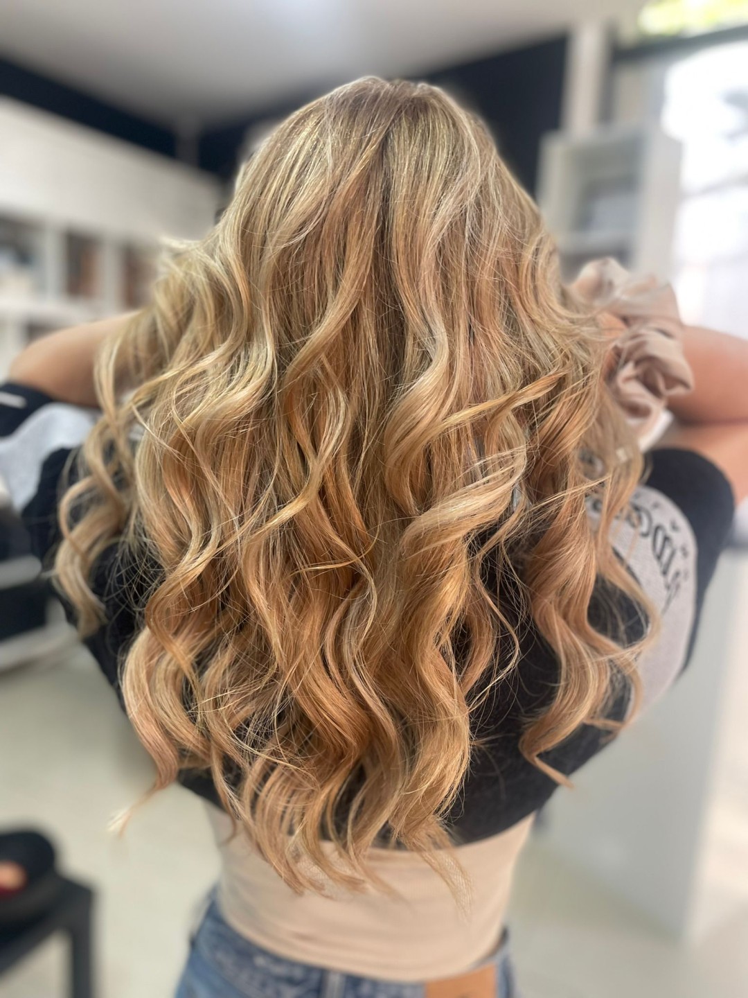 Butik Lepote #beograd Ombre, sombre, balayage Babylights / Airtouch - kosa preko polovine leđa