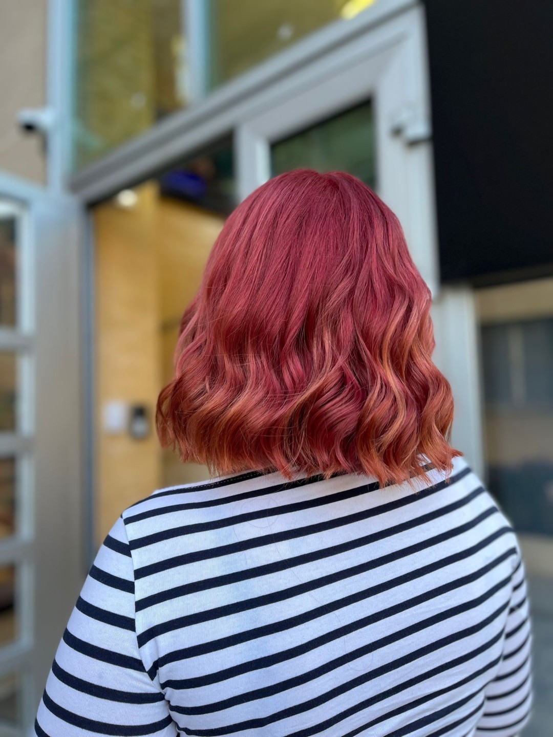 aBeauty Salon Lepote #beograd Blajhanje kose Skidanje boje - kosa srednje dužine