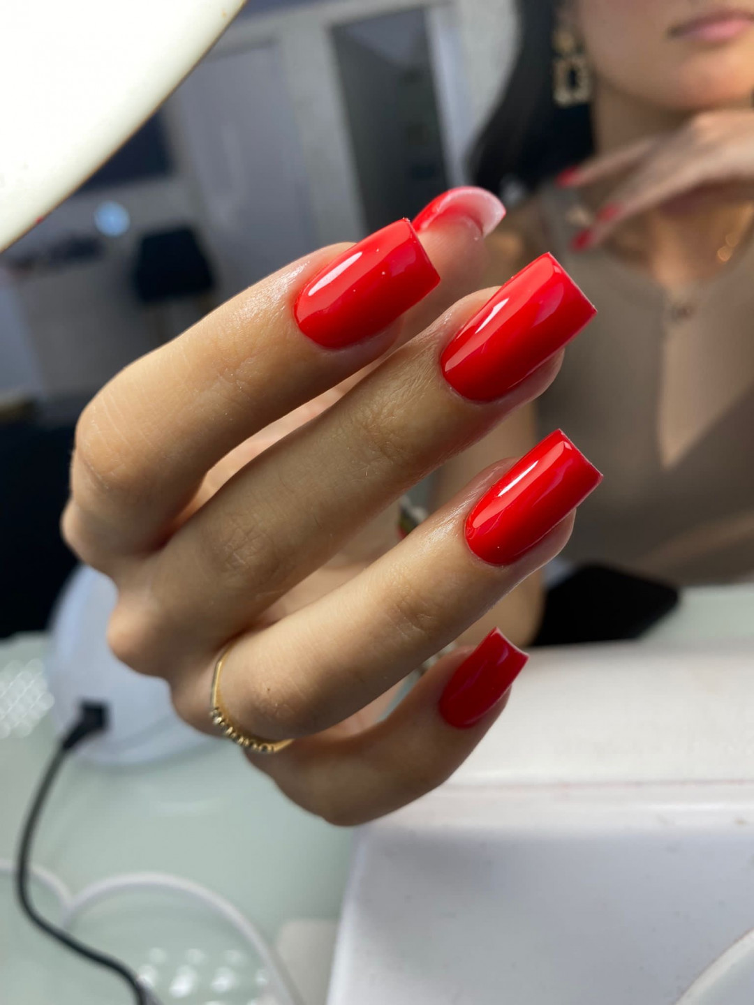 GM Beauty studio #beograd Izlivanje noktiju Izlivanje noktiju gelom - L dužina