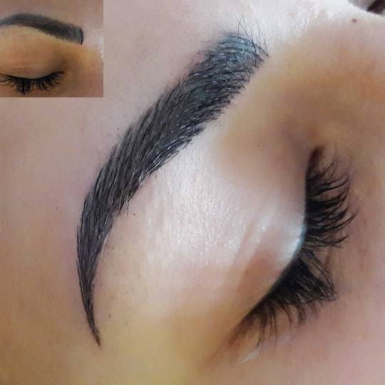 Eden #beograd Osveženje boje posle 8 meseci. Microblading