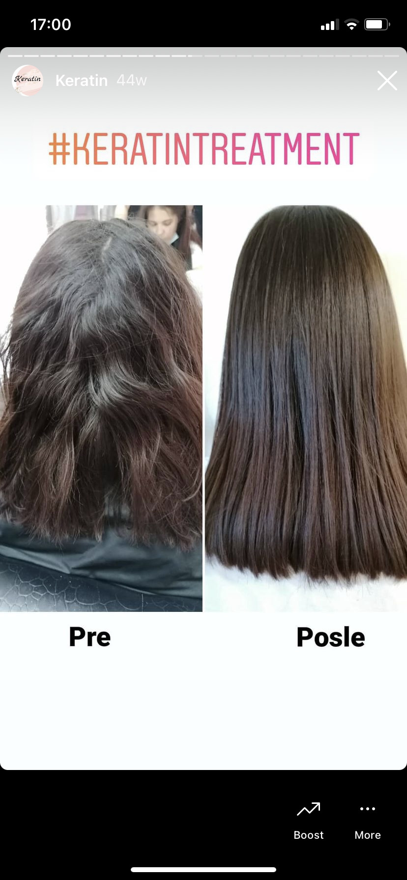 Paris Royal #novisad Keratinski tretmani Keratinsko ispravljanje kose - duga kosa