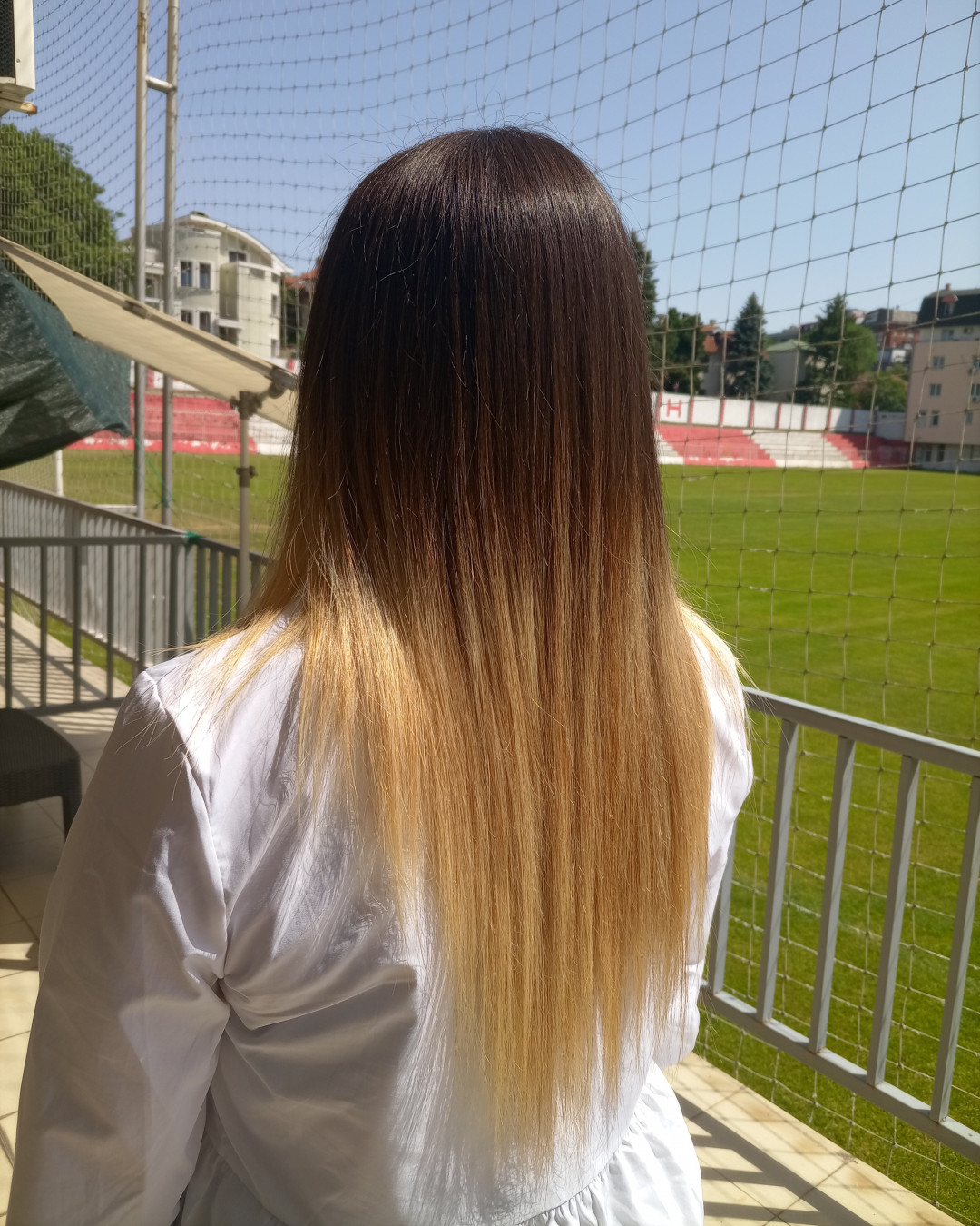 Sv. Mina #beograd Feniranje i stilizovanje Feniranje na lokne - kratka kosa