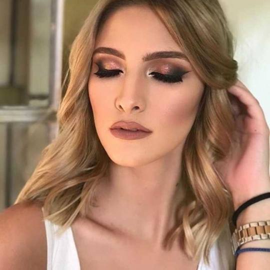 Headroom #beograd Make-up / šminkanje Večernja šminka + veštačke trepavice
