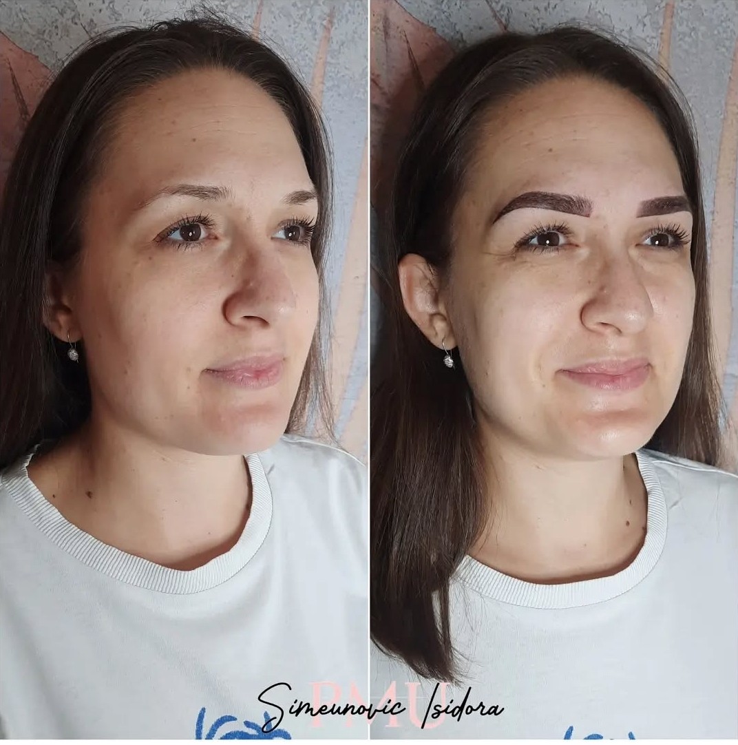 Simestetic studio #beograd Obrve Puder obrve