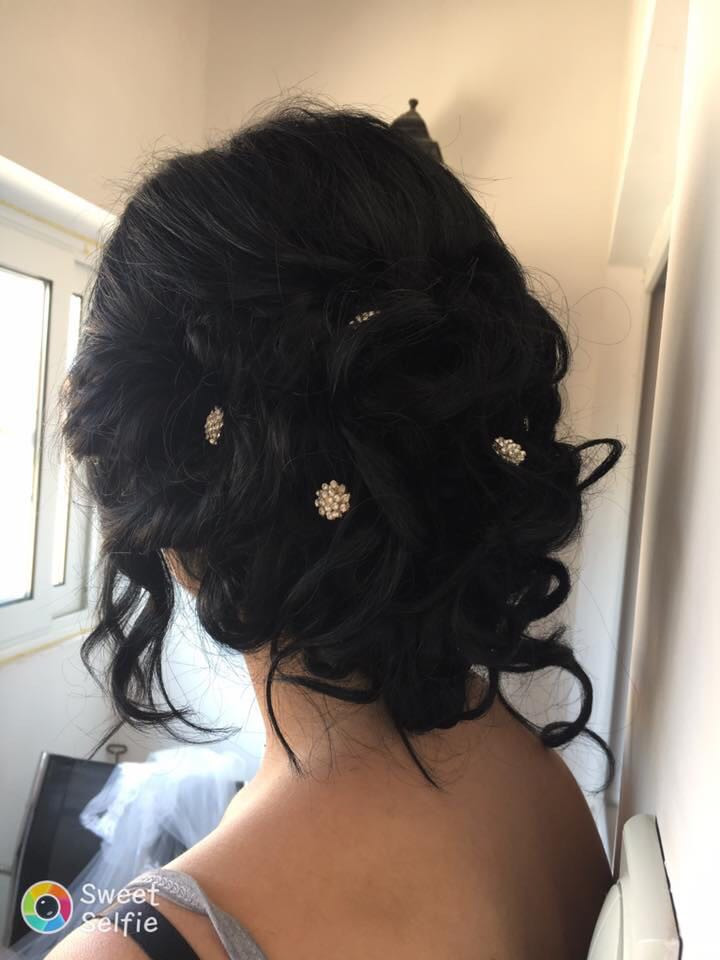 Evesense Beauty #beograd Svečane i frizure za svadbu