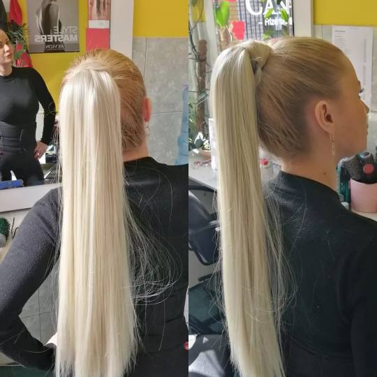 Candy S #novisad Nadogradnja kose Uslužno stavljanje nadogradnje na klipse, pranje + feniranje