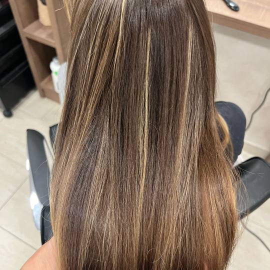 Rakelita Hair #beograd Pramenovi Površinski pramenovi - kosa srednje dužine pramenovi , kod nas ce