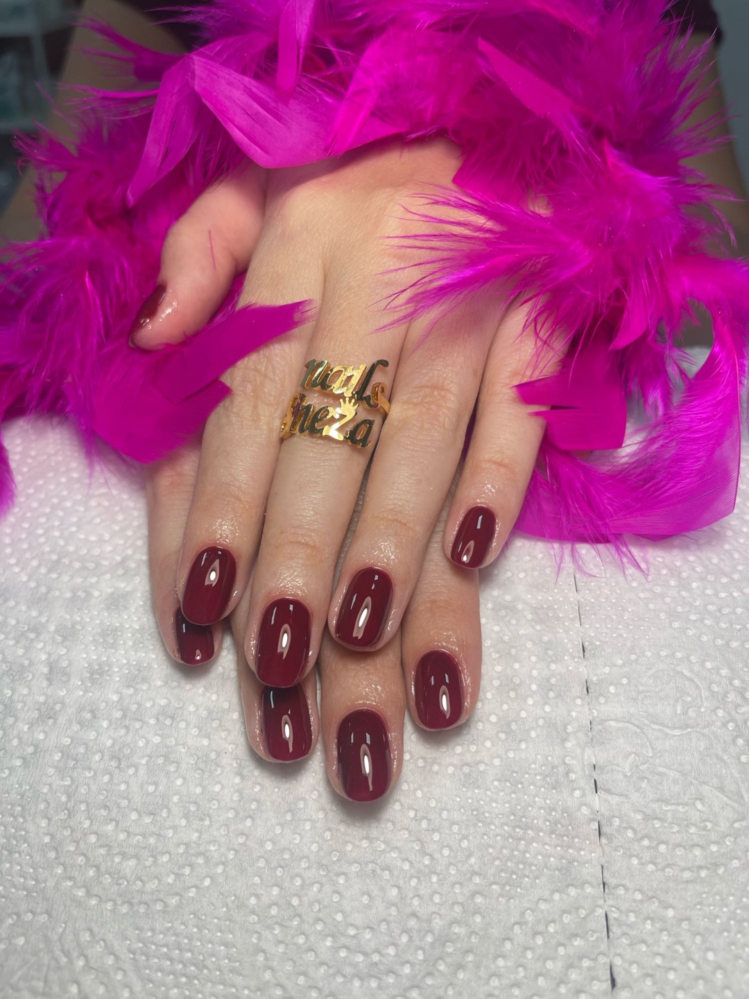 Sneža Nails #beograd Manikir Manikir + ojačavanje noktiju rubber bazom + boja