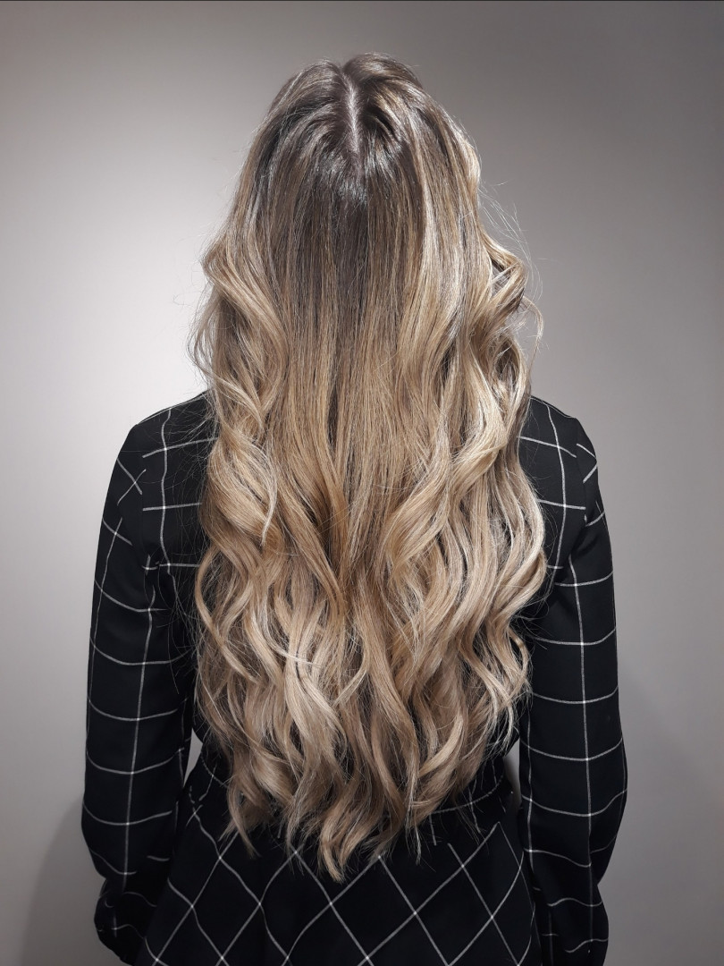 Balayage / Pramenovi + preliv + feniranje - kratka kosa - TOP Master - Vanity Hair, Beograd Ombre, sombre, balayage Frizerski saloni Ombre, sombre, balayage, Beograd, Centar, Stari grad, Dorćol