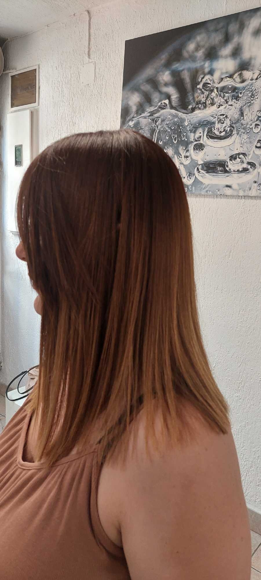 TeoS - Zemun #beograd Keratinski tretmani Keratinsko ispravljanje kose / keratinska nega bez ispravljanja - duga kosa