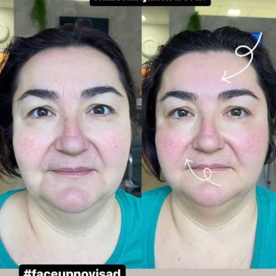 Makeup Olja Grbić #novisad Tretman lica Face gym masaža #facegym #facefitness #faceup