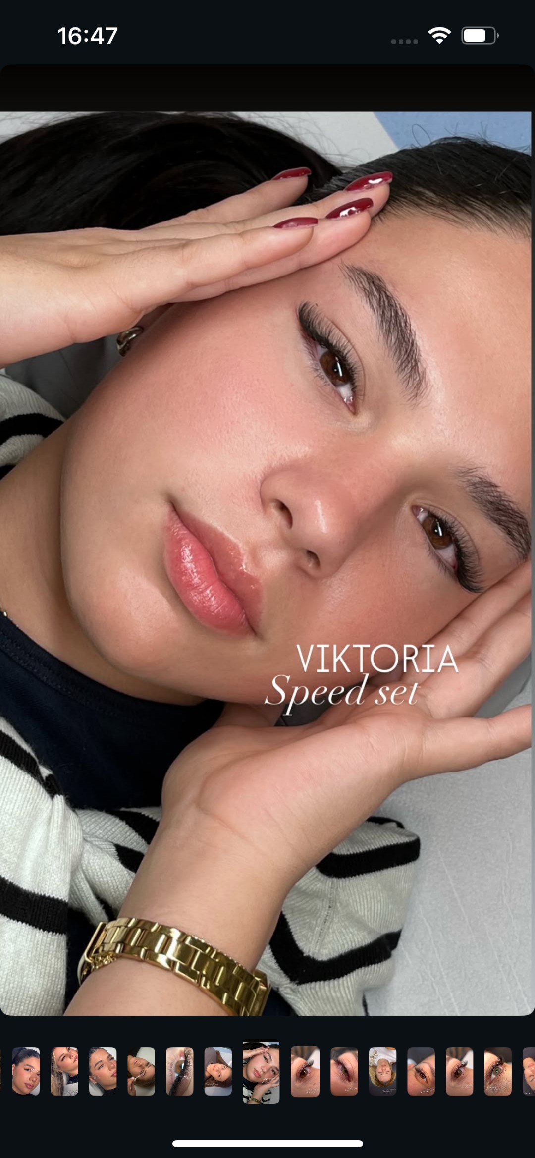 Jo Lash Academy #novisad Air brush potamnjivanje kože Viktoria set trepavica