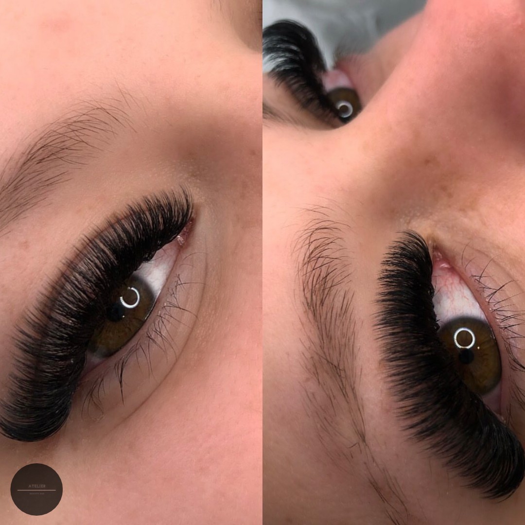 Nadogradnja svilenih trepavica - ruski volumen - Atelier Beauty Bar, Niš Nadogradnja trepavica Lice Nadogradnja trepavica, Niš, Medijana