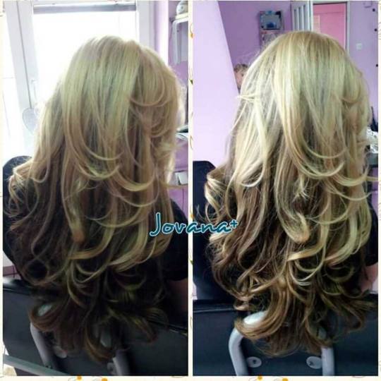 Jovana + #beograd Žensko šišanje Žensko šišanje + feniranje na ravno / lokne - ekstra duga kos